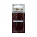 Иглы для шитья ручные "Micron" набор швейных игл для слабовидящих KSM-806 в блистере 6 шт 